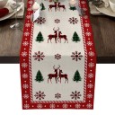 Toalha de mesa decorativa de Natal 150 x 33 cm 10