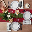 Toalha de mesa decorativa de Natal 150 x 33 cm 3