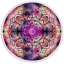 Toalha de microfibra com padrão de mandala 18