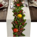 Toalha decorativa de Natal 180 x 33 cm 7