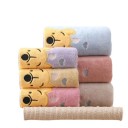 Toalla de baño infantil con estampado de osito Toalla de baño suave para niños Toalla infantil con estampado de osito Toalla suave 70 x 140 cm 2