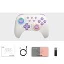 Többplatformos RGB vezeték nélküli vezérlő giroszkóppal, Hall-effektus kapcsolókkal és programozható gombokkal PC Steam Switchhez, Androidhoz 2