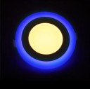 Tofarvet LED loftlampe J653 cirkelformet