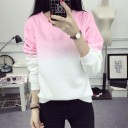 Tofarvet sweatshirt til kvinder J1035 3