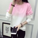 Tofarvet sweatshirt til kvinder J1035 7