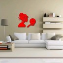 Τοίχου αυτοκόλλητο ρολόι G2049 1