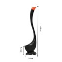 Toilet Brush with Swan-Shaped Holder Long Handle Height 45 cm Width 14 cm Dense Bristles WC Cleaning Bathroom 5
