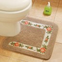 Toiletmåtte med blomster 4