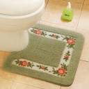 Toiletmåtte med blomster 2