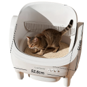 Toilette automatica per gatti con ingresso superiore 52,8 x 51 cm Controllo tramite app Protezione contro le schiacciature Potenza 10 W Finitura 2