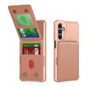 Tok állványos Samsung Galaxy A56-hoz Nyitható hátlap kártyatartóval Erős sarkok Kamerakörvédő Védőtok 11
