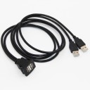 Tomada 2x USB com cabo 4