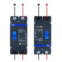 TOMZN 2P DC 1000 V MCCB ηλιακός διακόπτης 160 A 82 x 166 mm συμπιεσμένο περίβλημα προστασία από υπερφόρτωση ασφαλής διαχείριση τροφοδοσίας για ΦΒ 2