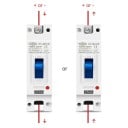 TOMZN întrerupător solar MCCB 1P 250 A 43 x 165 x 80 mm protecție împotriva suprasarcinii rezistență până la 105 °C element de siguranță 3