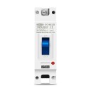 TOMZN napsolar biztosíték MCCB 1P 250 A 43 x 165 x 80 mm túlterhelés elleni védelem 105 °C-ig biztonsági elem fotovoltaikus FV rendszerekhez 1