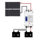 TOMZN Solar-Leistungsschalter MCCB 2P 250 A 43 x 165 x 80 mm Überlastschutz Temperaturbeständigkeit bis 105 °C sichere Steuerung der Stromversorgung für PV-Systeme 2
