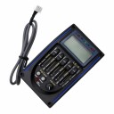 Tonabnehmer mit Vorverstärker für klassische Akustikgitarre Equalizer mit Lautstärkeregler für Bass, Mitten und Höhen Eingebaut Farbe: Schwarz 2