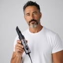 Tondeuse à poils corporels pour hommes 3 en 1 Tondeuse à barbe et à poils de nez Étanche IPX6 Autonomie de 90 minutes Grise Rasoir corporel 8