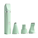 Tondeuse électrique professionnelle 4 en 1 pour chiens Étanche Rechargeable 5 W avec têtes et lime à griffes 4