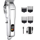 Tondeuse professionnelle pour animaux de compagnie Tondeuse électrique puissante pour le toilettage Tondeuse réglable pour chiens et chats Moteur silencieux Sans fil 1