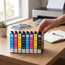 Tonerové kazety Epson 604XL 3 ks Kompatibilné T604XL 10 ml S čipom Azúrová Purpurová a Žltá Pre XP-2200 XP-3200 XP-4200 WF-2910 4