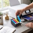 Tonerové kazety Epson 604XL 8 ks Kompatibilné T604XL S čipom Čierna Azúrová Purpurová a Žltá Pre XP-2200 XP-3200 XP-4200 WF-2910 5