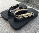 Tongs en bois pour hommes 5