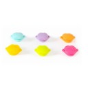 Tongue Out Glass Markers 6 pcs 4