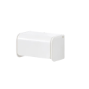 Toothbrush Holder 7.3x4.2 cm Wall-Mounted Toothpaste Stand No-Drill Plastic Organiser Bathroom Accessories Practical Holder 1