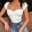 Top a coste da donna A1315 1