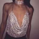 Top à paillettes pour femmes 2