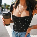 Top a pois da donna 1