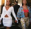 Top à zip blanc pour femmes 2
