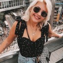 Top com bolinhas para senhora 5