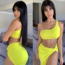 Top corto da donna e gonna B1146 3