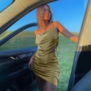 Top corto da donna e gonna B1183 2