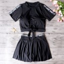 Top corto da donna e gonna P964 5