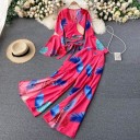 Top corto da donna e pantaloni B1138 7