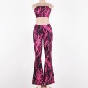 Top corto da donna e pantaloni B1241 4