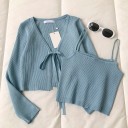 Top corto e maglione da donna 2