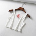 Top corto sin mangas para mujer B276 1