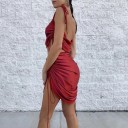 Top corto y falda de mujer B1183 5