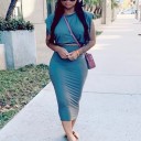 Top court et jupe pour femmes B1104 5