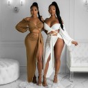 Top court pour femme et jupe B1044 2