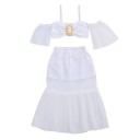 Top court pour fille et jupe L1309 8