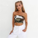 Top crop mimetico da donna 3