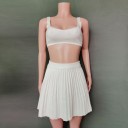 Top cropped feminino e saia B1260 4