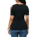 Top d'été pour femmes noir 1