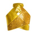 Top da danza per ragazze con scollo halter, parte anteriore incrociata e paillettes, crop top in poliestere per jazz e coreografie moderne 6