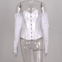 Top da donna con maniche lunghe A222 4